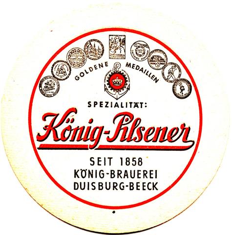 duisburg du-nw k�nig spezialit�t 2-4b7b (rund215-seit 1858-schwarzrot)
